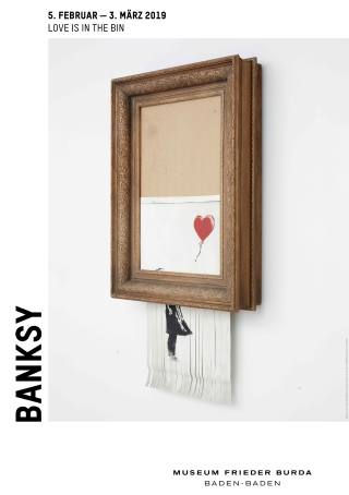 Banksy @ Museum Frieder Burda - Plakat