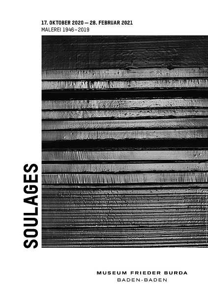 Soulages - Plakat